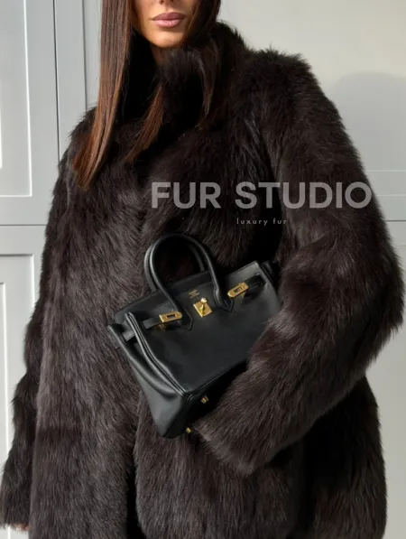 Женская дубленка из тосканы - фото 2