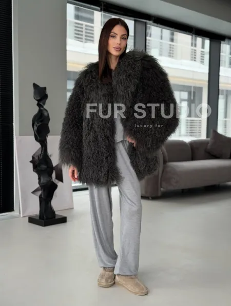 Шубка из ламы - фото 4