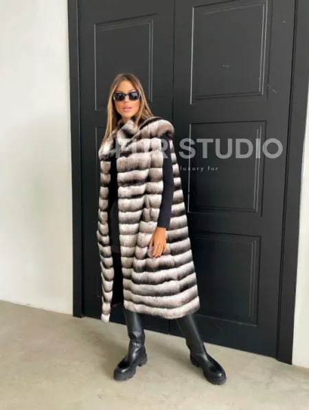 Жилет из меха орилага - фото 0