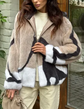 Норковая куртка женская - фото 2