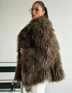 Шуба из лама - фото 6