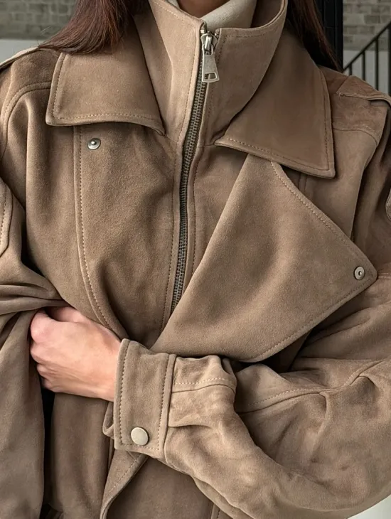 Куртка - бомбер весенняя оверсайз - фото 2