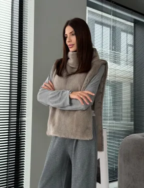 Норковая манишка «весна 2026» - фото 13